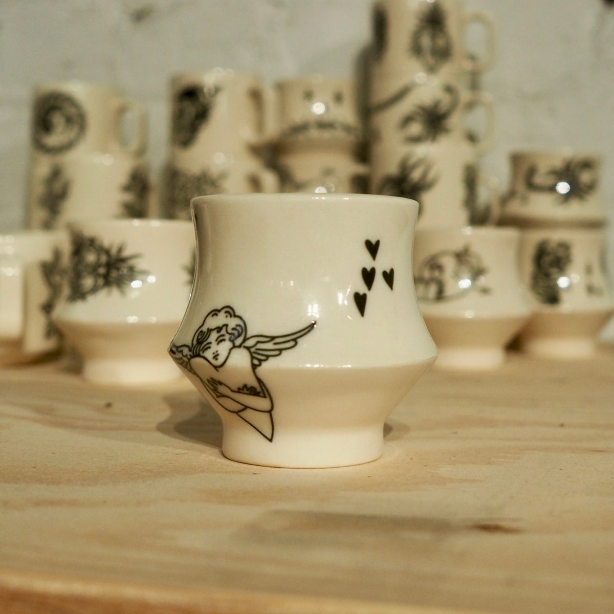 Assorted Flash Tattoo Espresso Cups ☕️